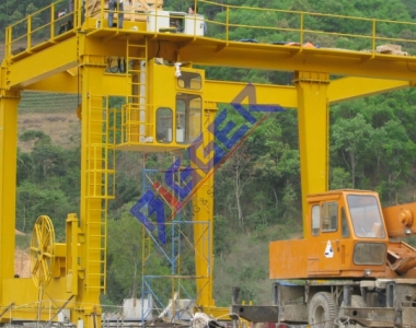 Tổng quan cầu trục, cổng trục lắp tại các dự án nhà máy thủy điện