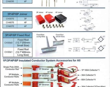 Các loại phụ kiện thông dụng đi kèm cùng với cầu trục, cổng trục
