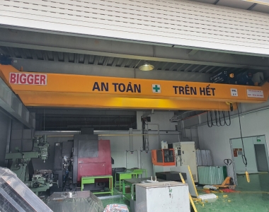 Cầu trục dầm đôi 5 tấn