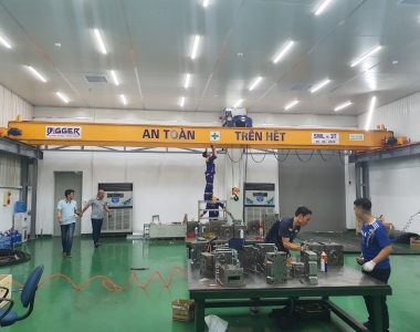 Kiểm tra và bảo dưỡng palang cầu trục
